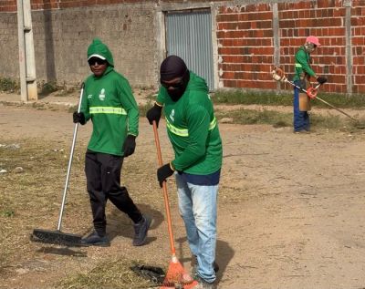 Prefeitura de Sousa intensifica força-tarefa de manutenção urbana na cidade